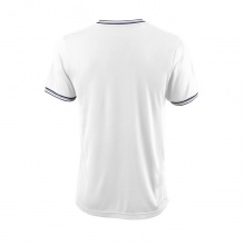 Wilson Tennis T-shirt Team II High V-Neck white Men